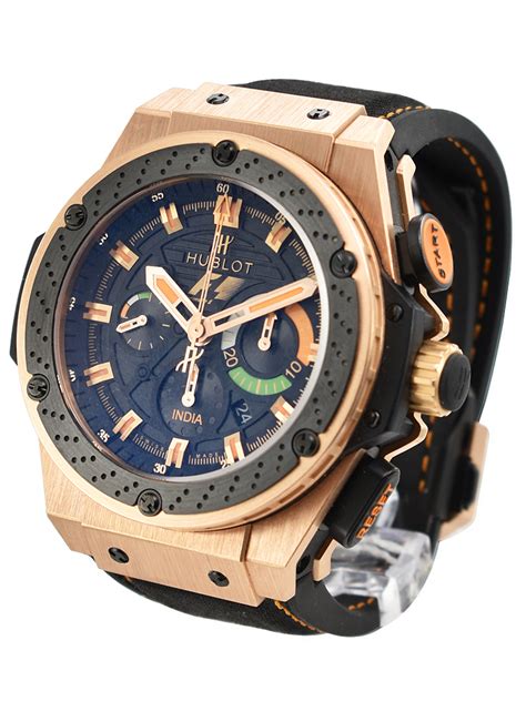 hublot king power f1 rose gold|Hublot f1 watch price.